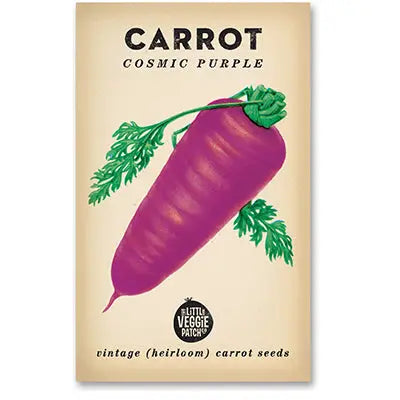 Carrot 'cosmic Purple' Heirloom Seeds